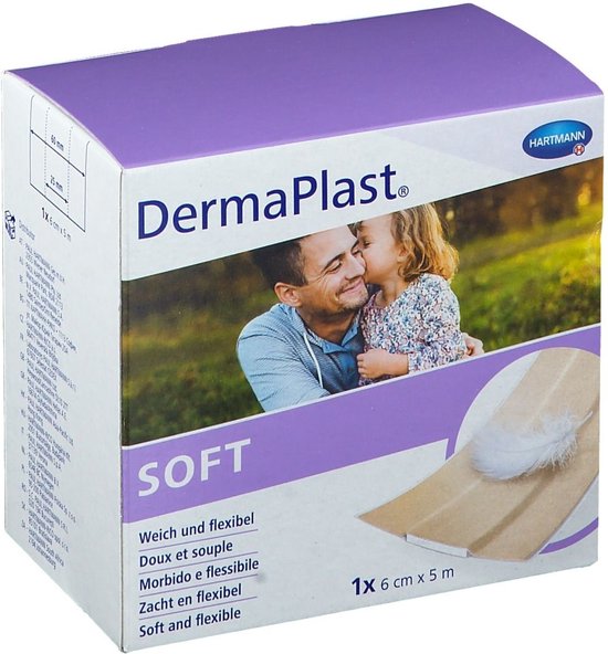Dermaplast Soft 6 cm x 5 m