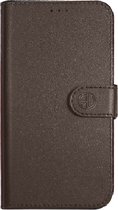 Apple iPhone XR Rico Vitello RV Super Wallet case/ book case/hoesje met pasjeshouder hoge kwaliteit-kleur Bruin