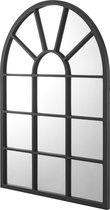 Spiegel Villalago hangend 80x60 cm zwart mat