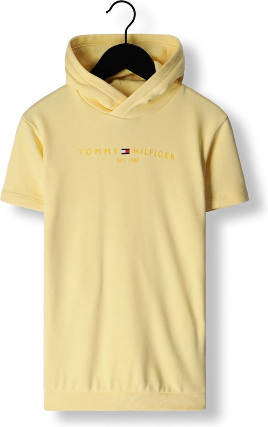Tommy Hilfiger Essential Hoodie Dress S/s Jurken Meisjes - Rok - Jurk -  Geel - Maat 152 | bol.com