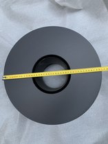 Nisbus diameter 150 met rozet 40 cm - diameter 40 cm - zwart -
