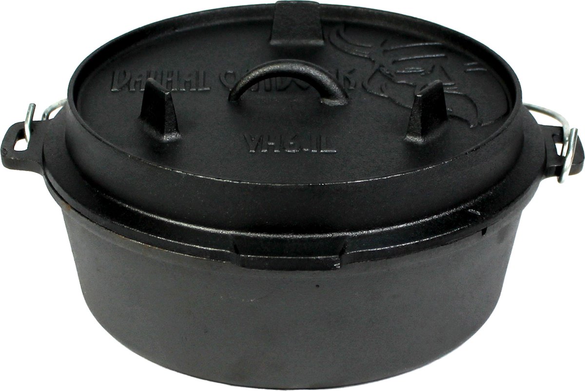 Dutch Oven braadpan gietijzer 6,1L