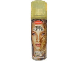 Foto: Haarspray glitter goud