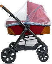 Kinderklamboe voor joggers, autostoeltje en Pack N Play - 1000 mesh insectenwerende kinderwagen