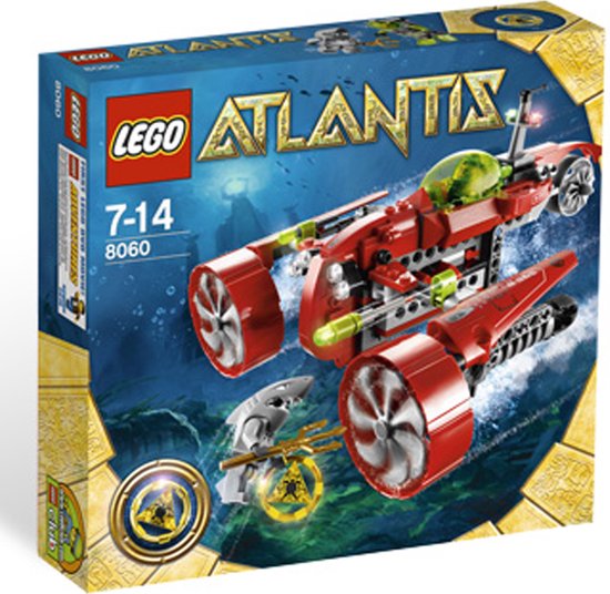 LEGO Atlantis Typhoon Turbo sous-marin - 8060