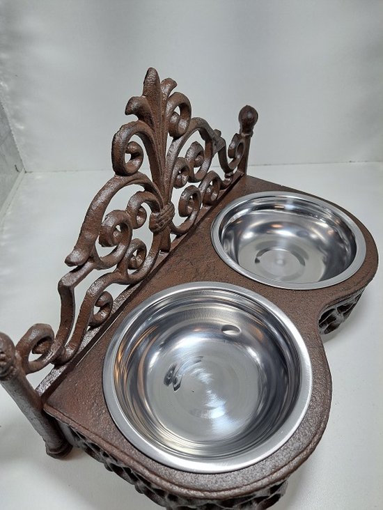 Denza - Bol pour chien en fonte - chien - bol de nourriture nostalgique - fonte