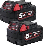 Batterie Milwaukee M18 B5 - Double pack - 2x pack