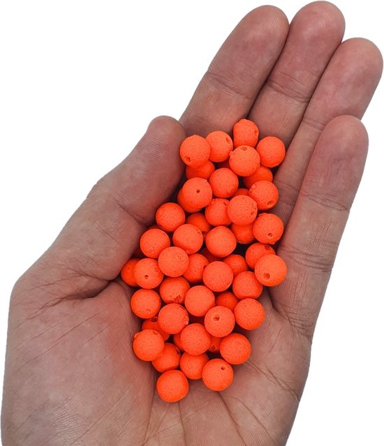 Mini Boilies (pre-drilled) 'Peach 'n Pineapple' 9mm - 50g - Method Feeder Aas/voer - Miniboilies Haakaas van MINI — afbeelding 3