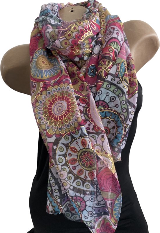Sjaal PD / NUA night flower - Yoga Infinity