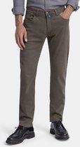 Pierre Cardin - Broek Lyon Tapered Future Flex Grijs Bruin - Heren - Maat W 40 - L 32 - Modern-fit