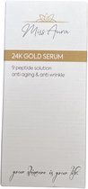 Miss Aura - 24K Gold Serum 30ML - 9 peptide solution - anti aging & anti wrinkle - serum - beauty
