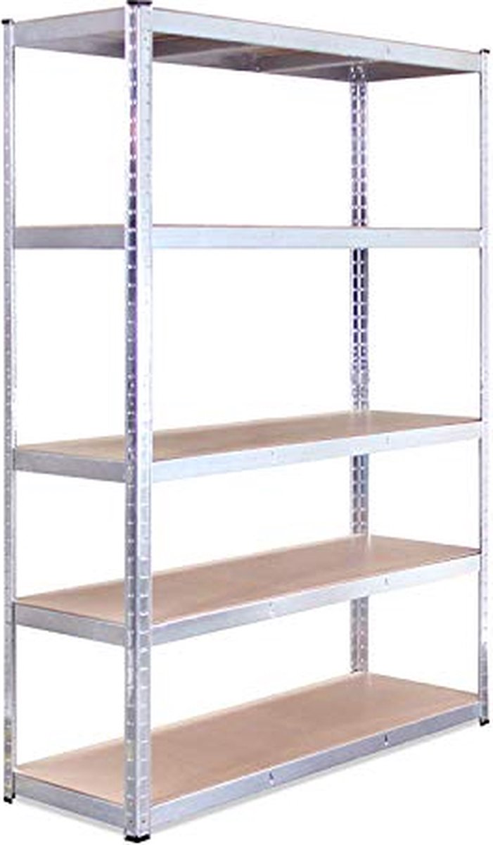G-Rack® Zware rekken, 1 gegalvaniseerd opbergrek 5 compartimenten ...
