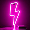 neon sign bliksem - neon sign bliksem roze - neon verlichting - neon lamp - neon sign - neon wandlamp - neon verlichting voor muur - Kamer decoratie aesthetic - aesthetic room decor - aesthetic decoratie woon - room decor - room decoratie aesthetic