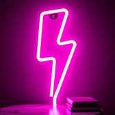 neon sign bliksem - neon sign bliksem roze - neon verlichting - neon lamp - neon sign - neon wandlamp - neon verlichting voor muur - Kamer decoratie aesthetic - aesthetic room decor - aesthetic decoratie woon - room decor - room decoratie aesthetic