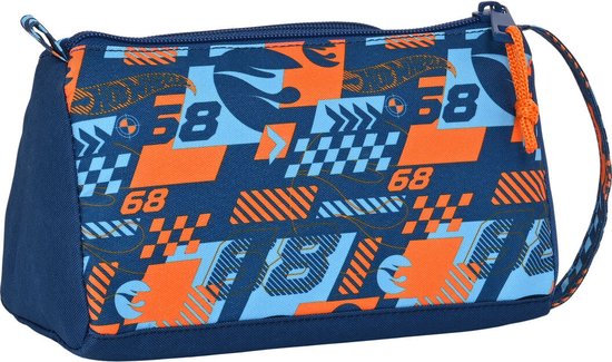 Schooletui met Accessoires Real Betis Balompié Blauw (32 Onderdelen