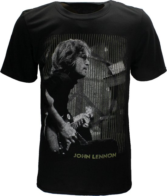 John Lennon Gibson Guitar T-Shirt - Officiële Merchandise