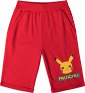 Pokemon garçons shorts / bermudas / shorts avec imprimé Pikachu, rouge, taille 110