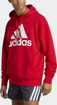 adidas Sportswear Essentials French Terry Big Logo Sweat à capuche - Homme - Rouge - XL