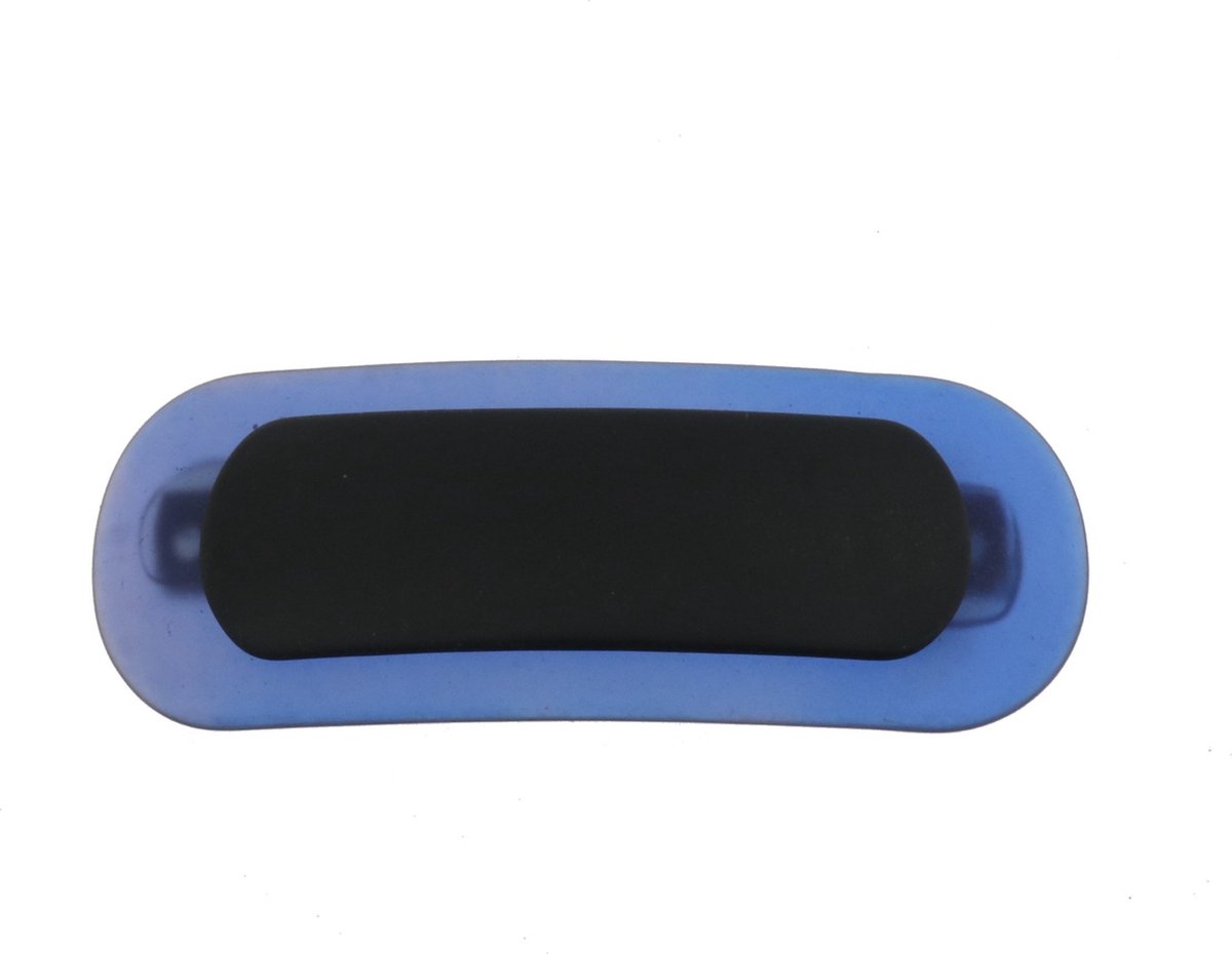 Behave - haarspeld - blauw zwart design - minimalistisch - 9 cm