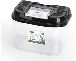 Nobleza Faunabox - Reptiel box - Terrarium kunststof- Insecten terrarium - Transportbox reptiel - Plastic - 28x18x18 cm