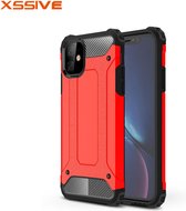 XSSIVE Anti Shock - iPhone 11 – Backcover hoesje - Rood