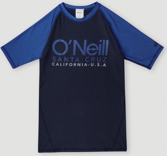 O'Neill - UV-Zwemshirt met korte mouwen voor jongens - UPF50+ - Cali Skin - Blue Multi - maat 12 (147-155CM)