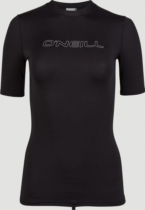 O'Neill - UV-Zwemshirt met korte mouwen voor vrouwen - UPF50+ - Bidart - Black Out - maat M