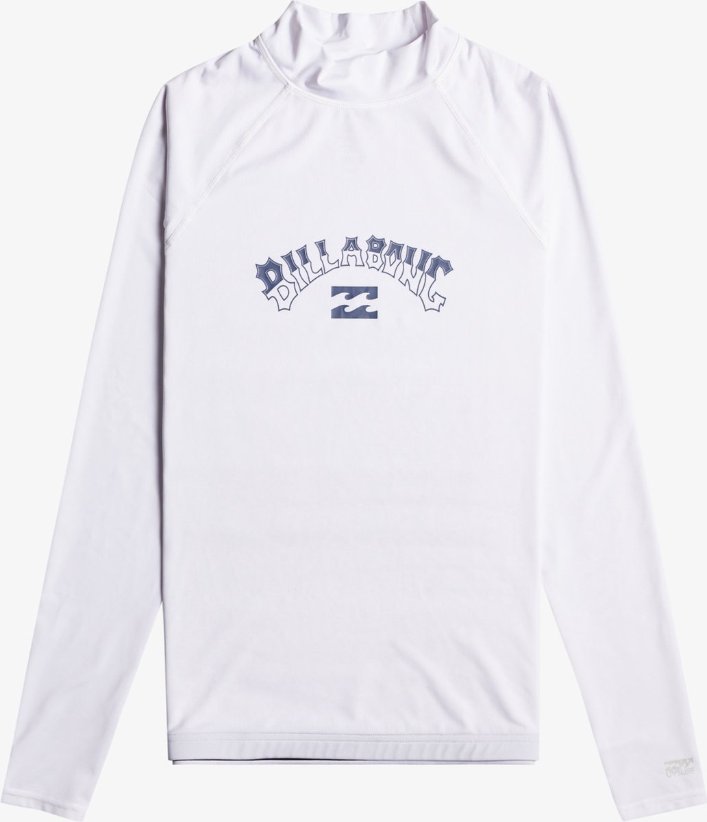 Billabong UV-rashguard voor heren Lange mouw Arch Wit