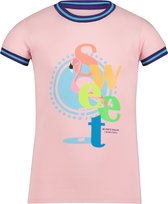 4PRESIDENT T-shirt meisjes - Orchid Pink - Maat 128 - Meiden shirt