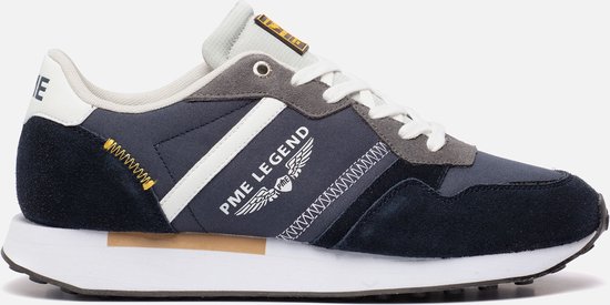 PME Legend Grummler sneakers blauw Suede - Heren - Maat 41