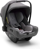 Bugaboo Turtle Air by Nuna, Comfort Baby Autostoel voor Pasgeborenen en Baby's, Ultra Lichtgewicht, Gemêleerd Grijs