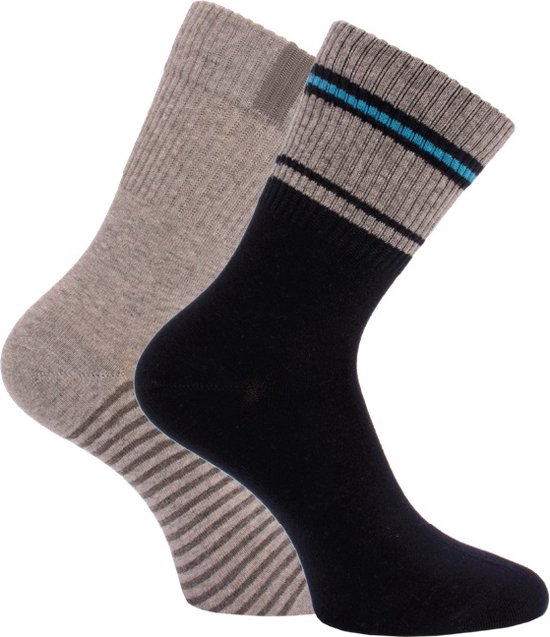Heren sokken met elastan - prijs per 2 paar