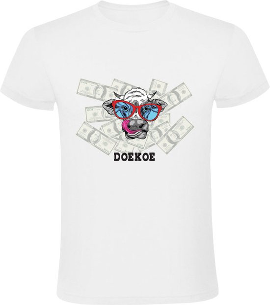 Doekoe Doekoe Heren T-shirt | geld | money | woordgrap | spreektaal ...