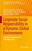 CSR, Sustainability, Ethics & Governance - Corporate Social Responsibility in a Dynamic Global Environment
