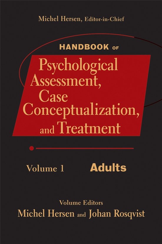 Handbook Of Psychological Assessment, Case Conceptualization ... - cover