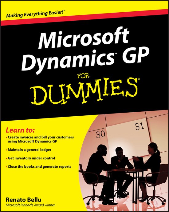 Microsoft Dynamics GP For Dummies - cover
