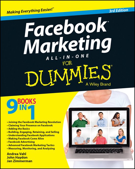 Facebk Marketin All In One For Dumies 3E - cover