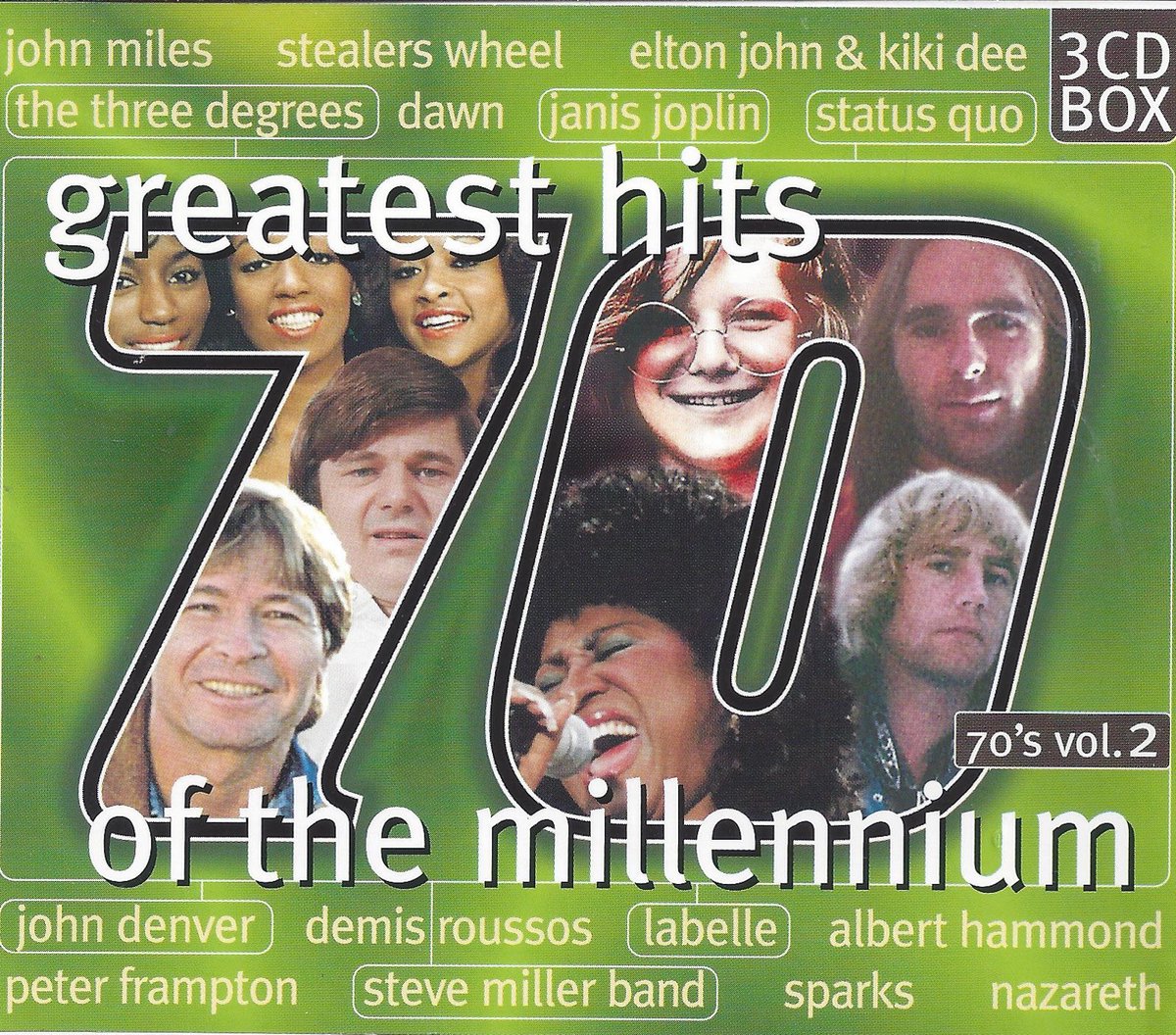 Greatest Hits Of The Millenium - 7.0's Volume 2 - 3 Dubbel Cd