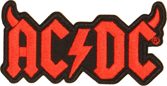 AC/DC Horns Logo Patch - Officiële Merchandise - | bol