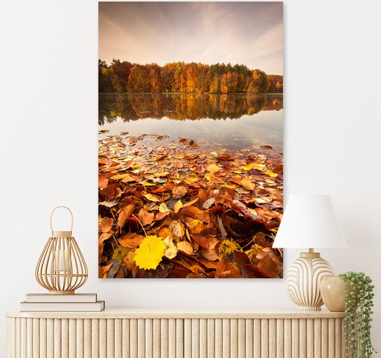 Schilderij Autumn Lake