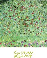 Mini kunstposter - Gustav Klimt - De appelboom - 24x30 cm