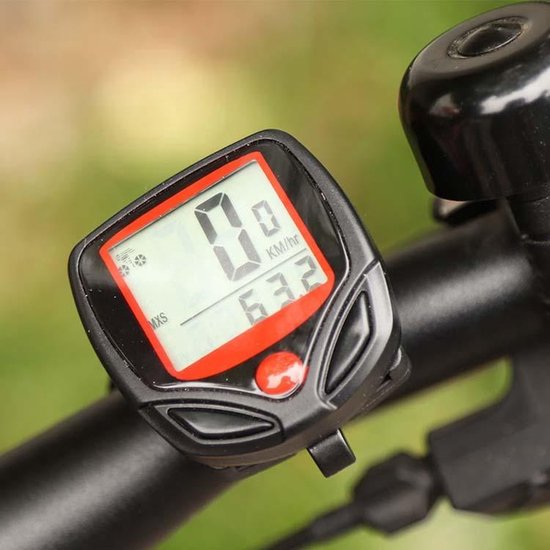 Ordinateur de vélo Knaak avec compteur kilométrique LCD - Compteur de  vitesse pour... | bol