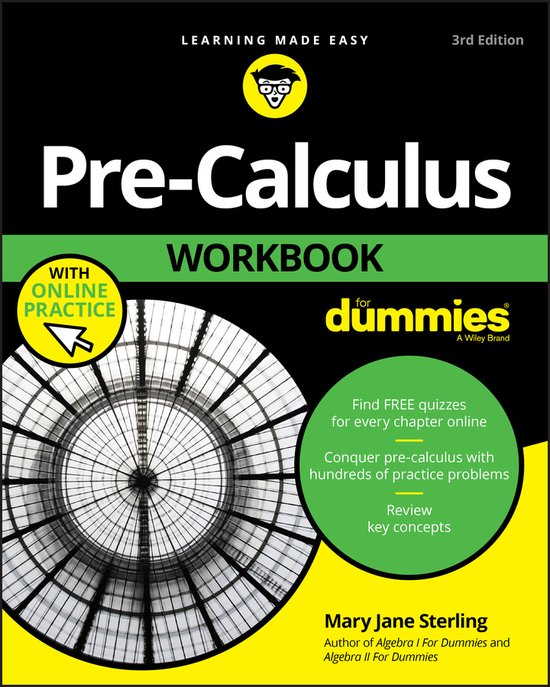 Pre–Calculus Workbook For Dummies - cover