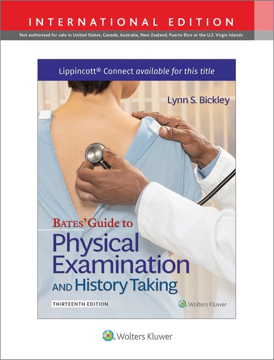 Lippincott Connect Bates' Guide To Physical Examination and History