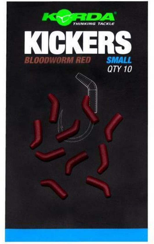 Korda Kickers Bloodworm Red Small - Krimpkous van Korda — afbeelding 5