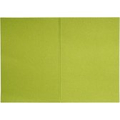 Kaart. lime green/donkergroen. afmeting kaart 10.5x15 cm. 250 gr. 10 stuk/ 1 doos