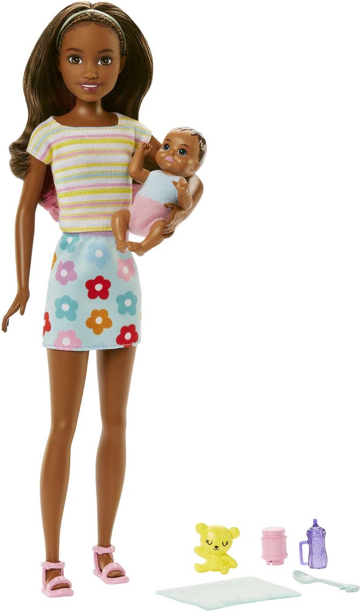 Barbie Skipper Babysitters Inc. Poppen en Speelset