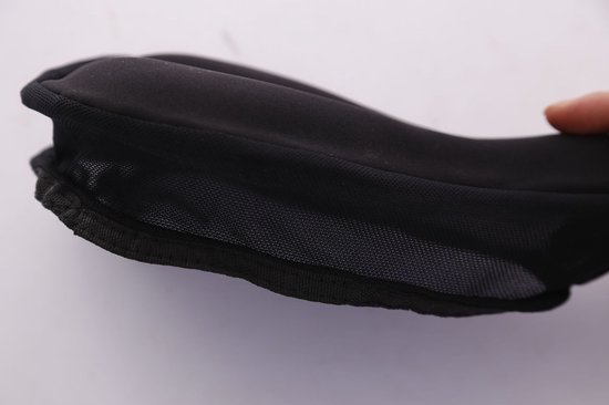Bike seat met gel gevoerde fietsstoelhoes voor mannen vrouwen comfort extra zacht. bol