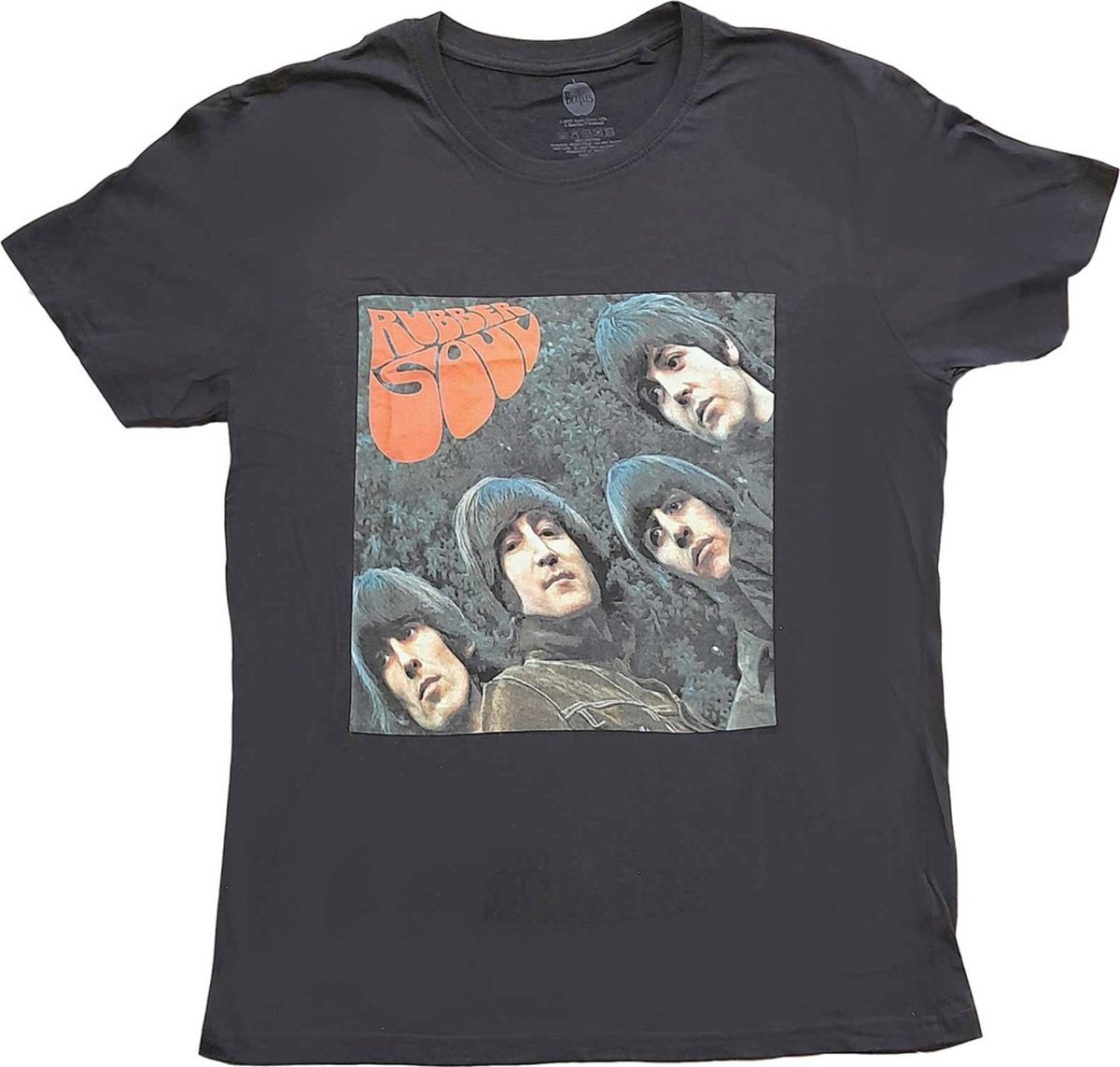 The Beatles - Rubber Soul Album Cover Dames T-shirt - XL - Zwart