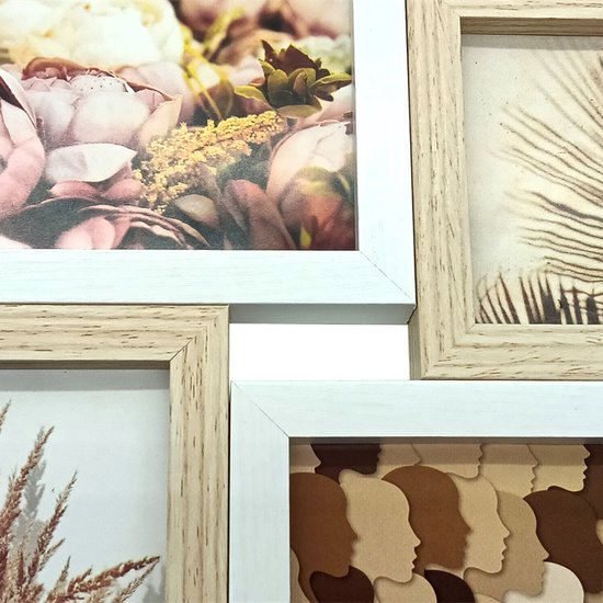 Cadre photo - Henzo - Groovy - Cadre collage pour 8 photos - Format photo 10x15 cm - Multicolore